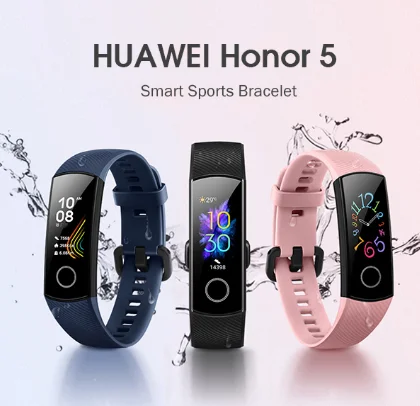 HUAWEI Honor 5 Smart Watch 0.95 Inch Heart Rate Monitor Wristband Magic Sport Bracelet IP68 Waterproof Smartband NFC Payment New |