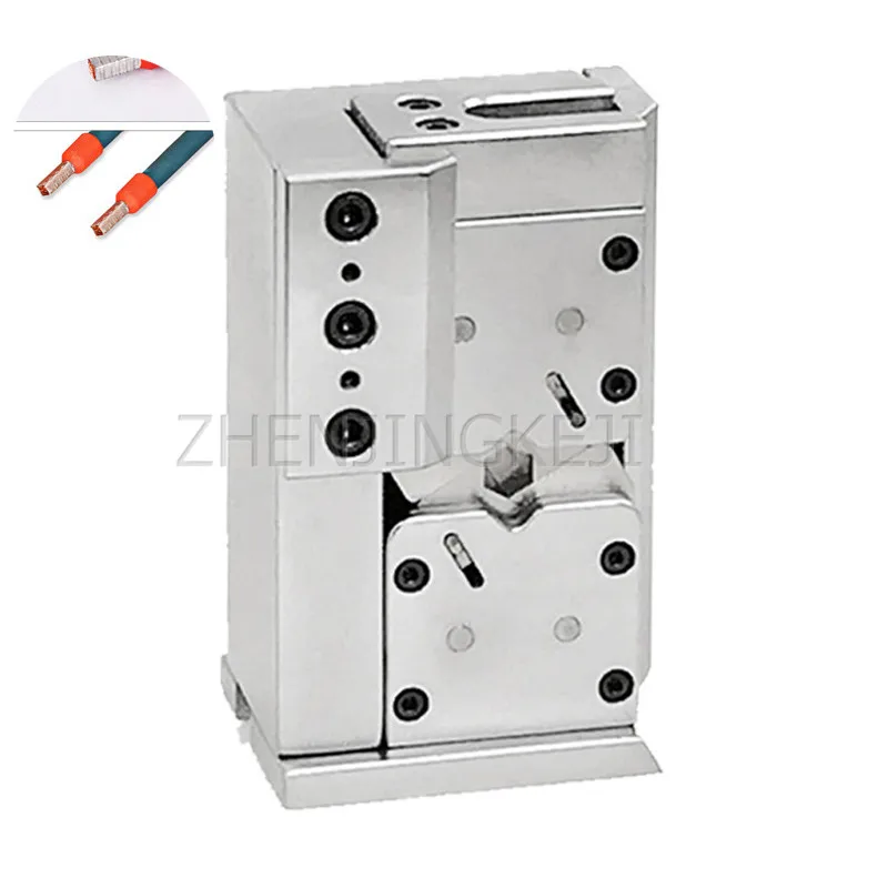 

Four-side Replacement Free Six-sided Four Point Crimping Die Round Tube Terminal New Energy Wiring Harness Mute Terminal Machine