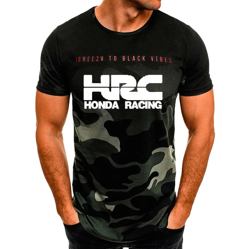 Мужской Хлопковый камуфляж короткий рукав летняя повседневная футболка с