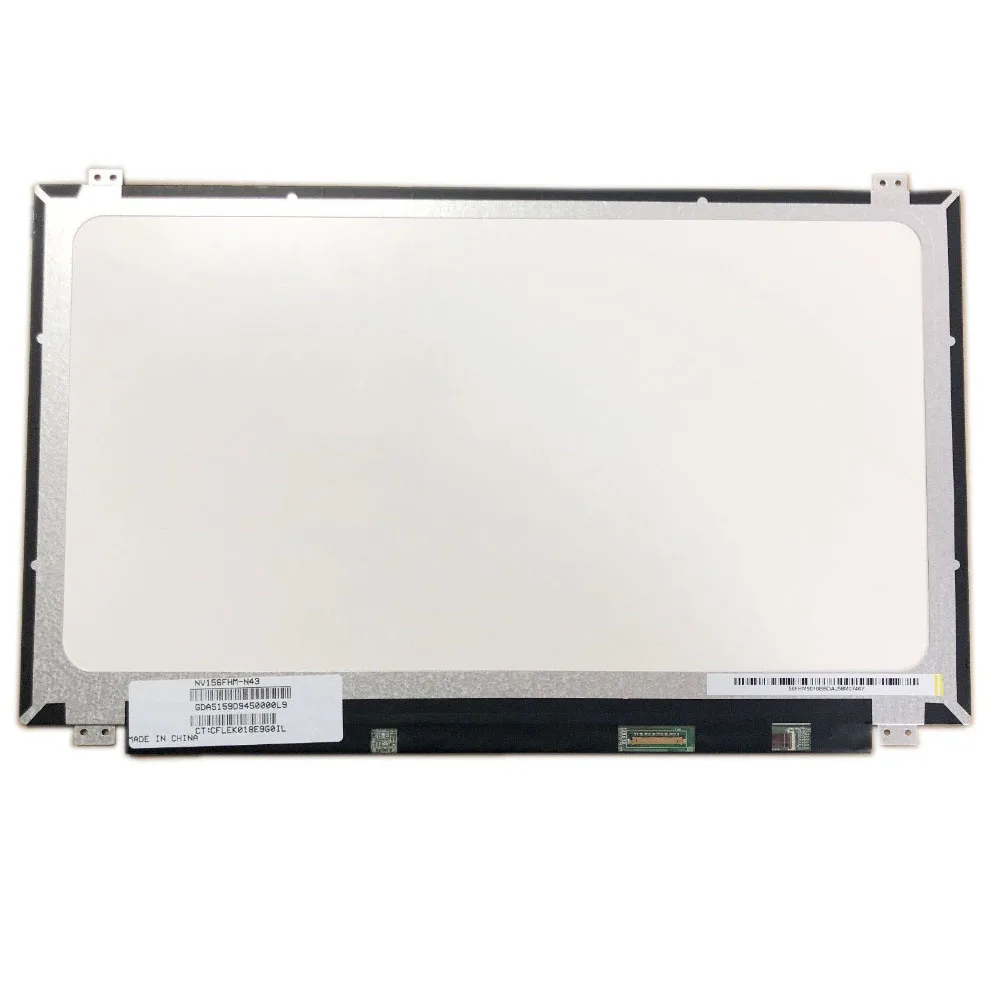 Для BOE NV156FHM-N43 экран 15," ips матрица ноутбука Fru DP/N SD10H32287 FHD 1920X1080 матовая 30 контактов 72% NTSC замена панели