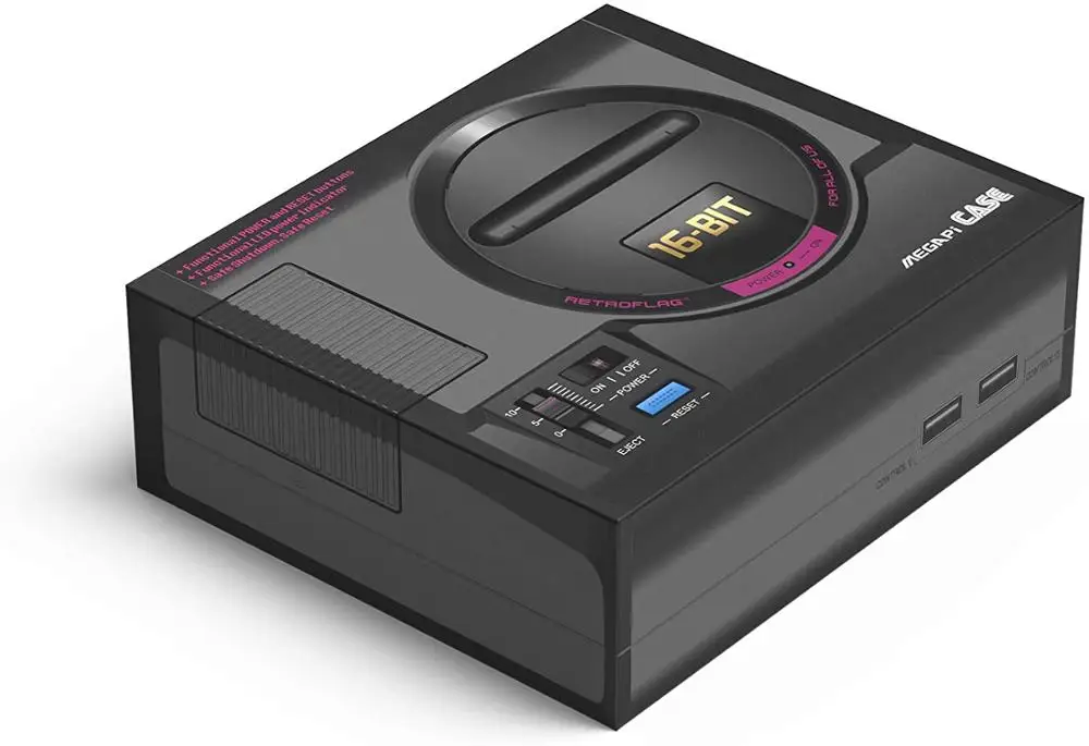 Retroflag MEGAPi CASE with Safe Shutdown &amp Reset for Raspberry Pi 3 B+ (B Plus) 2 MD Case | Электроника