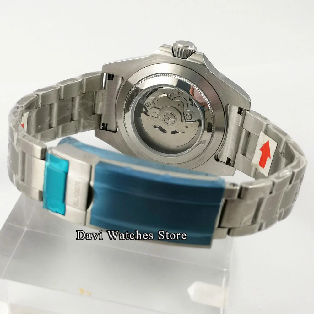 Часы мужские механические стерильные 43/40 мм | Наручные часы