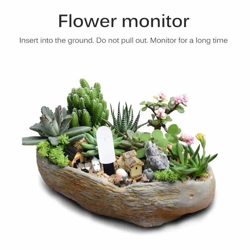 Soil Moisture Sensor Monitor Waterproof Compact Indicator Light Hygrometer Humidity Plants Flowers Moist Testing Instrument | Инструменты
