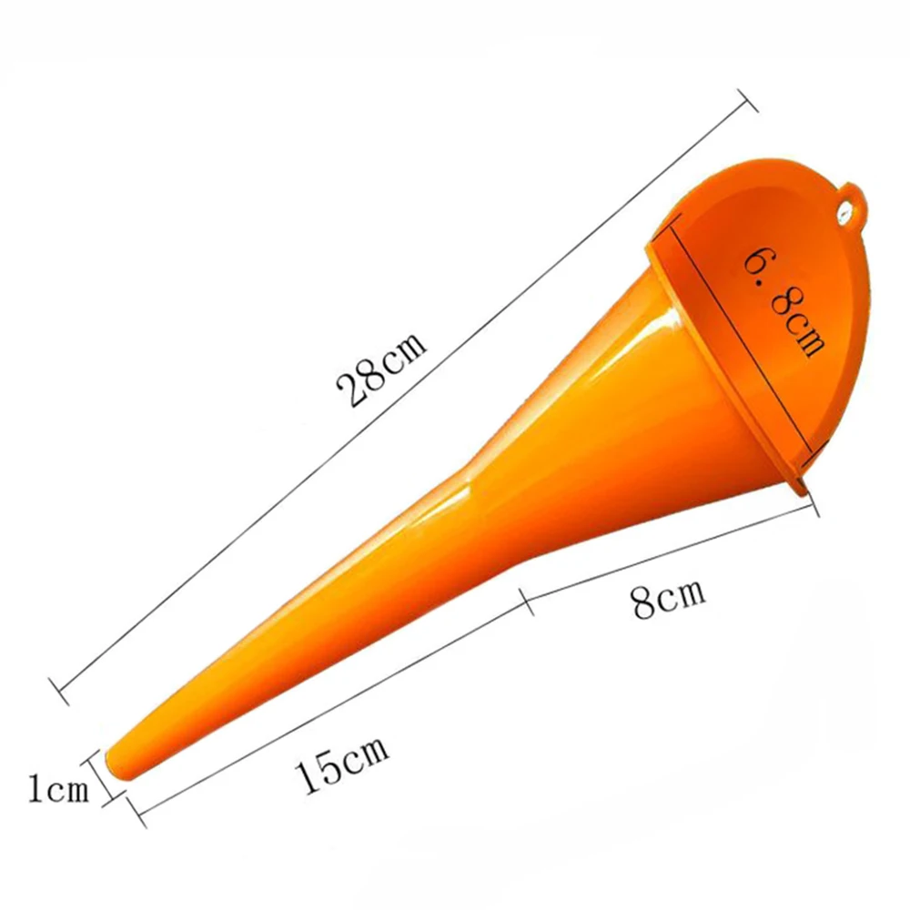 

Motorcycle Car Long Mouth Funnel Plastic Refueling Oil Liquid Spout Diesel Filling Tool Motor Car Accessaries