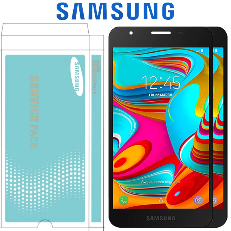 Оригинальный SUPER AMOLED ЖК дисплей 5 0 дюйма для SAMSUNG Galaxy A2 Core A260F/DS A260F дигитайзер