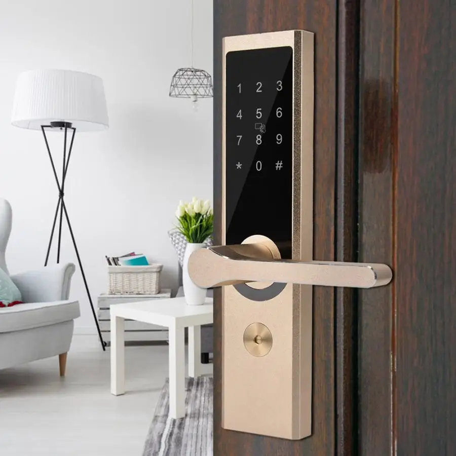 Smart Lock fechadura eletronica A4 WiFi BT Cipher Remote Door | Безопасность и защита