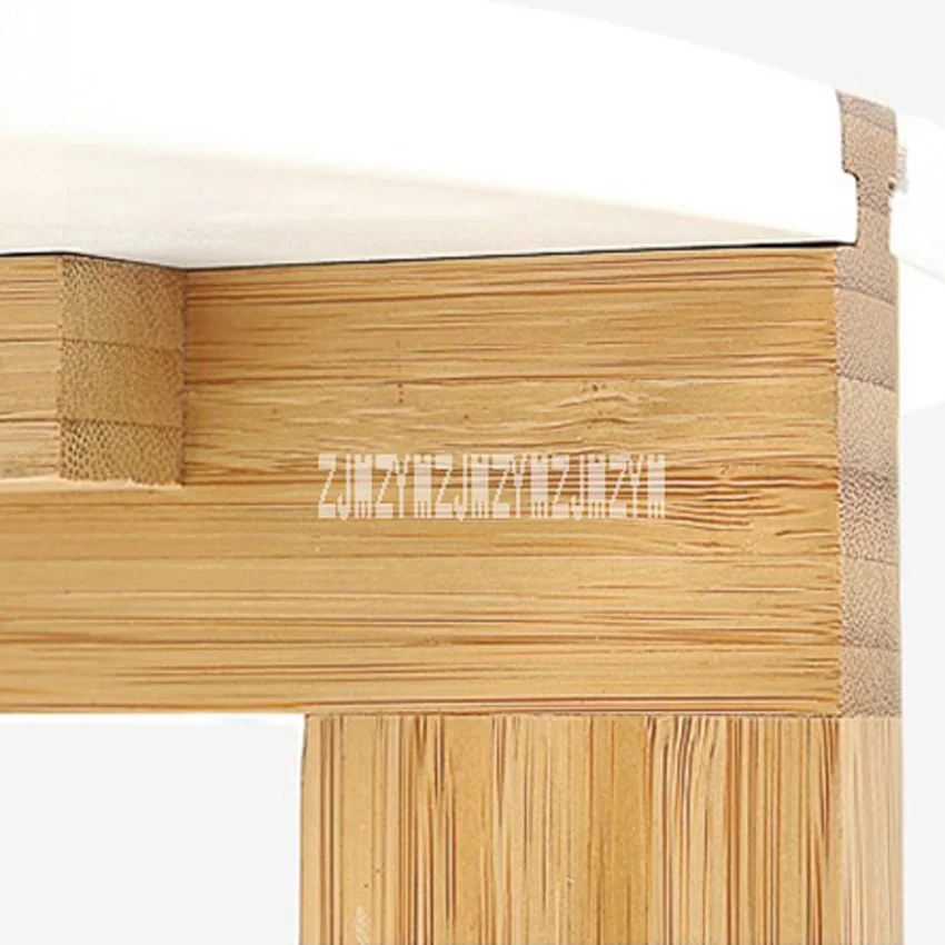 ND121001 European-Style Side Table Round Edge Coffee Simple Design Bedside Space-Saving Wood Tea Living Room |
