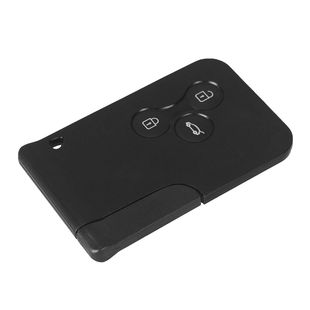 KEYYOU 3 кнопки смарт-карты дистанционного ключа оболочки чехол для Renault Clio Logan Megane 2 3 Koleos Scenic 2003 2004 2005 2006 2007 2008