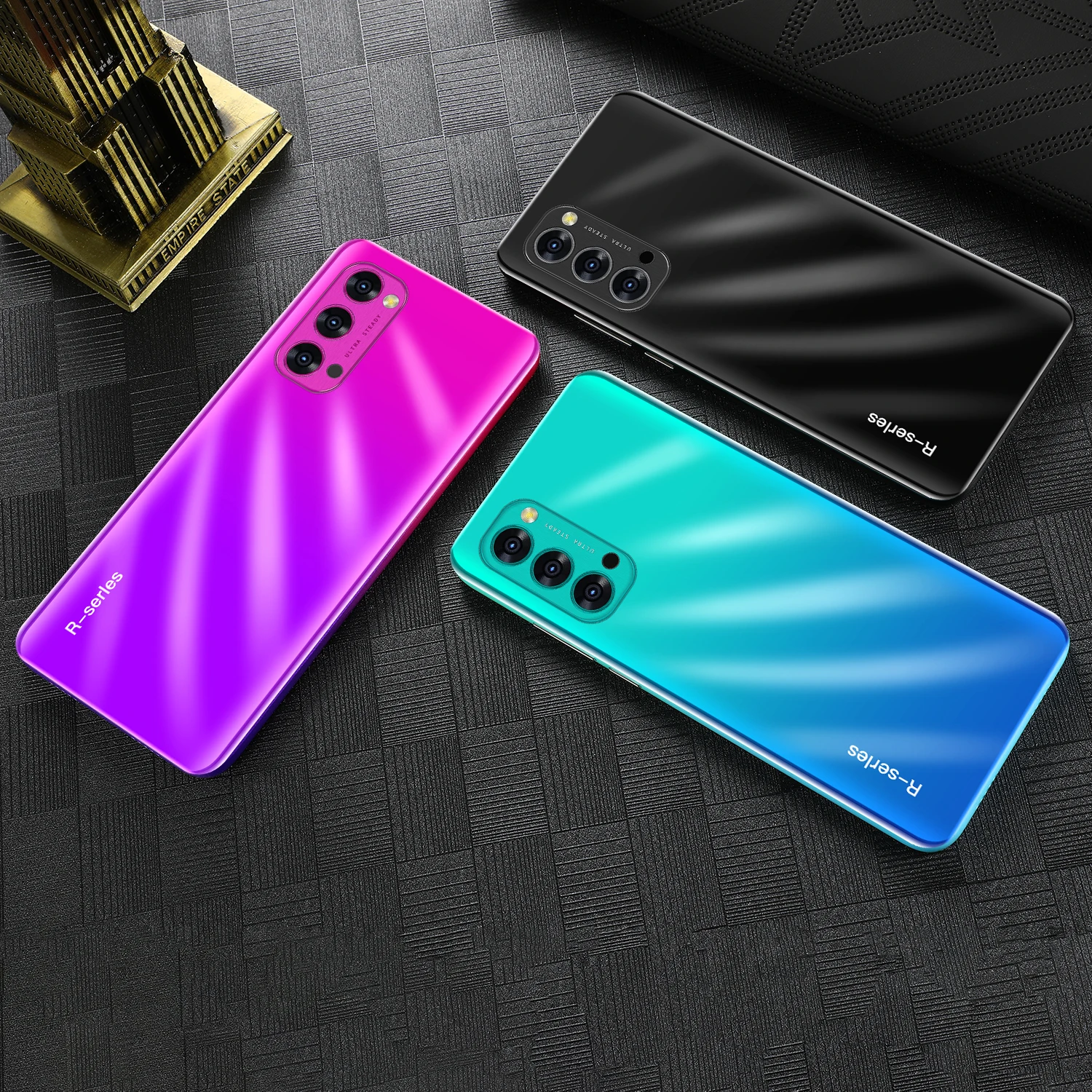 

5.8inch Rino4 5g Celular Smartphone Android 10 Really 8MP+13MP 8 Core Face ID 4GB 64GB 4800 mAh MTK6889 Fingerprint ID 2320*1280