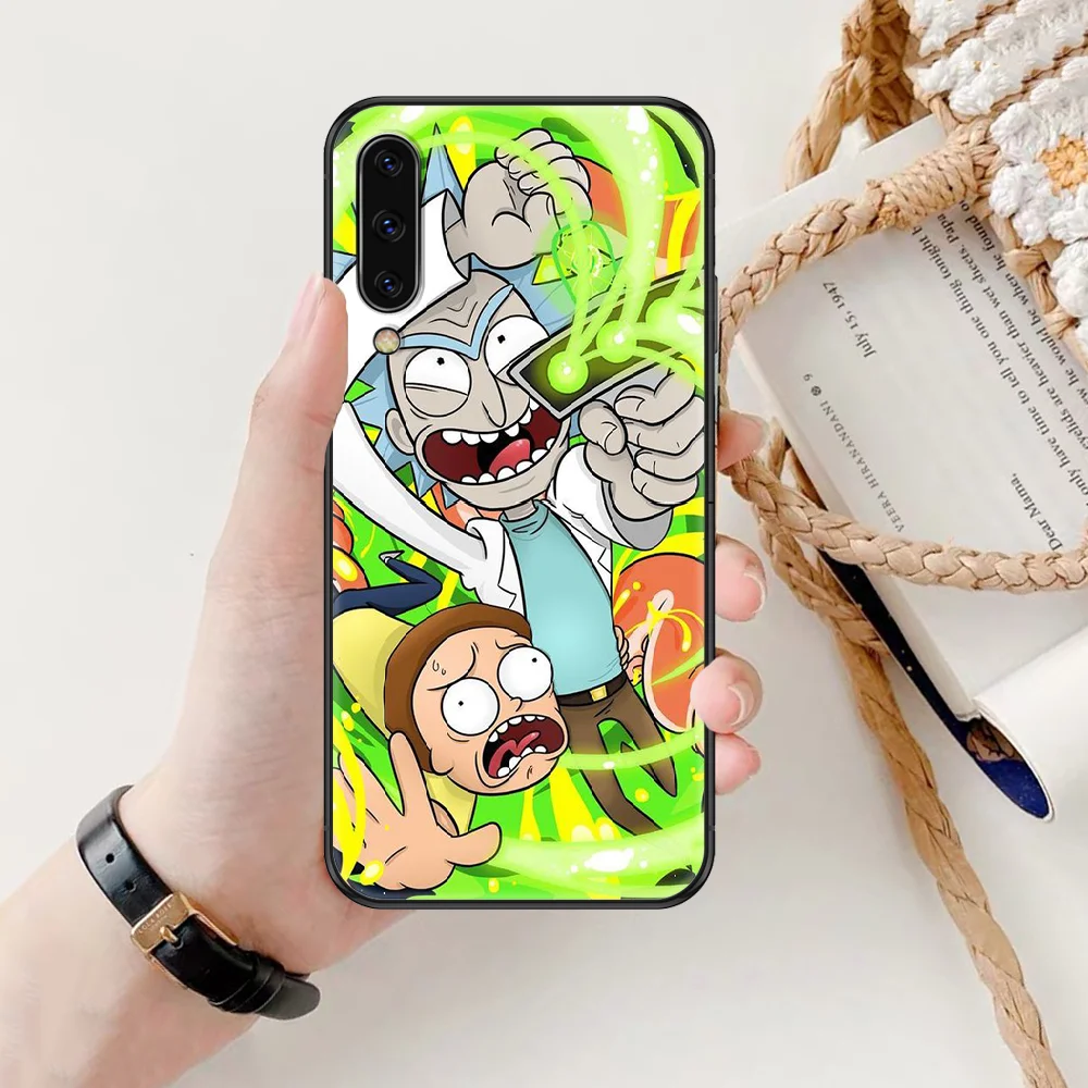 

Anime Morties Or Ricks Funny Phone case For Samsung Galaxy A 3 5 7 8 10 20 21 30 40 50 51 70 71 E S 2016 2018 4G black fashion