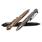 Авиационная алюминиевая тактическая ручка для самозащиты инструмент для разрушения стекла Военная Боевая оборона Личная тактическая ручка
