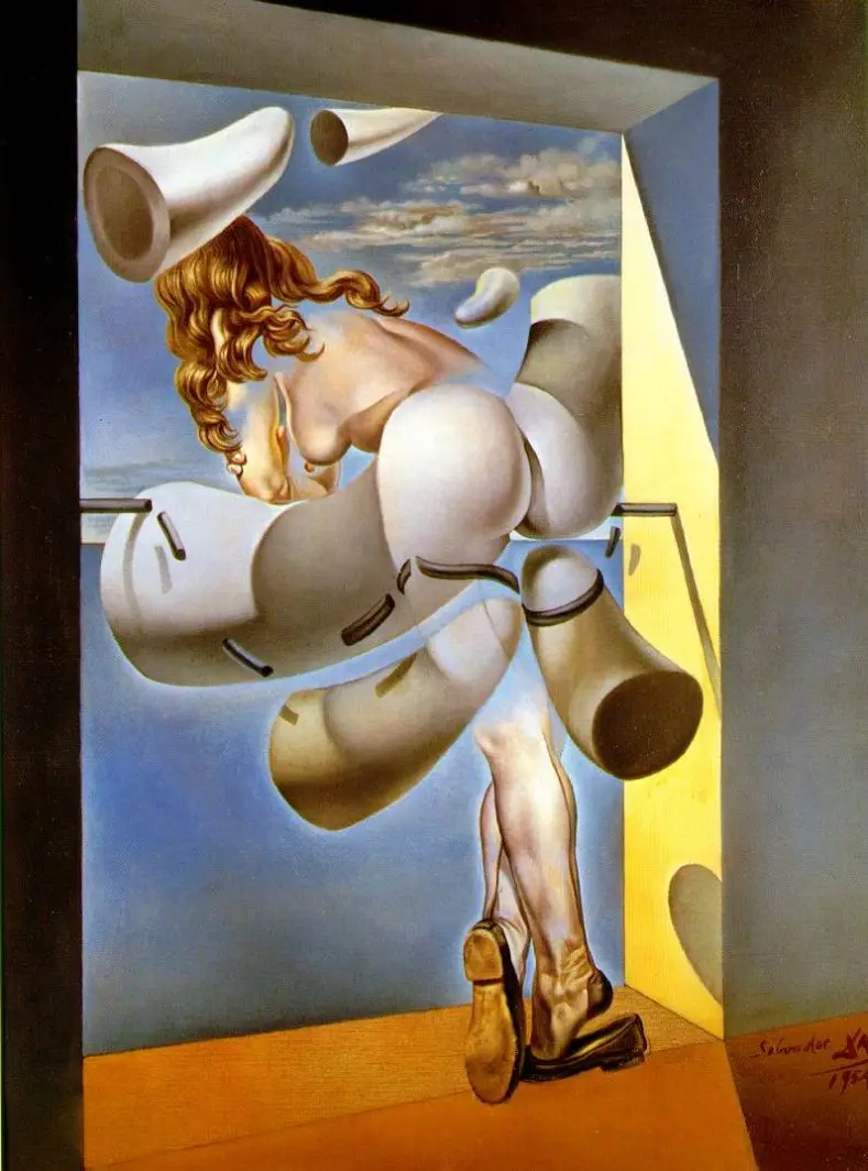 100% ручная работа Salvador Dali холст известная репродукция художественное настенное