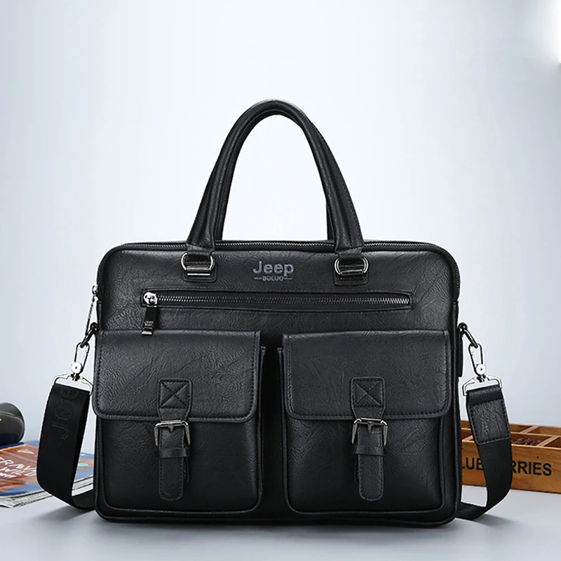 Мужской портфель, модные сумки для мужчин, Высококачественная новая брендовая сумка-мессенджер на плечо из искусственной кожи, Офисная сум... от AliExpress WW