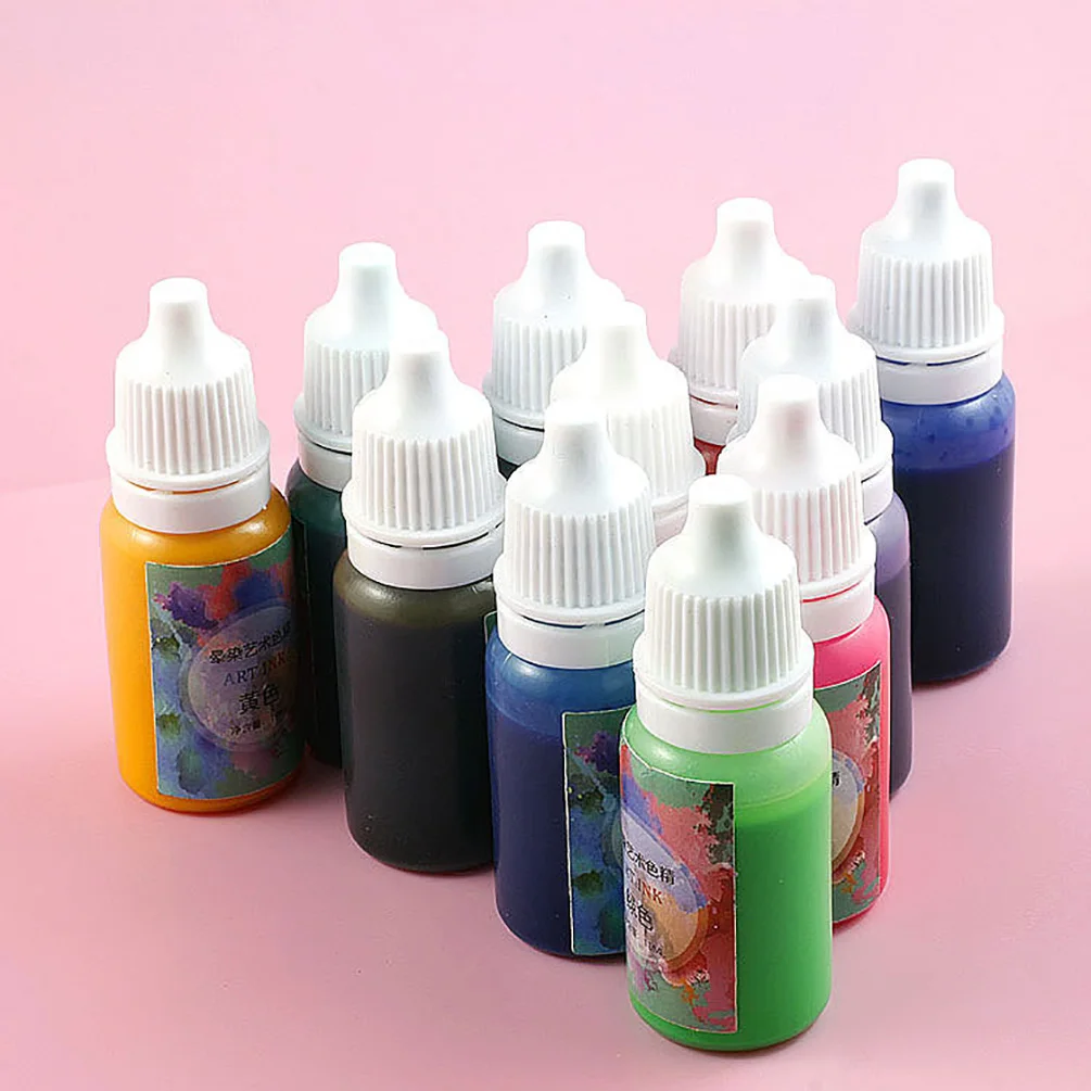 Пигмент для эпоксидной смолы 10 мл окрашивающий краситель УФ-смолы пигмент