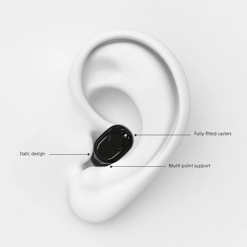 A18 bluetooth-гарнитура TWS Bluetooth 5 0 сабвуфер беспроводные наушники зарядка светодиодный