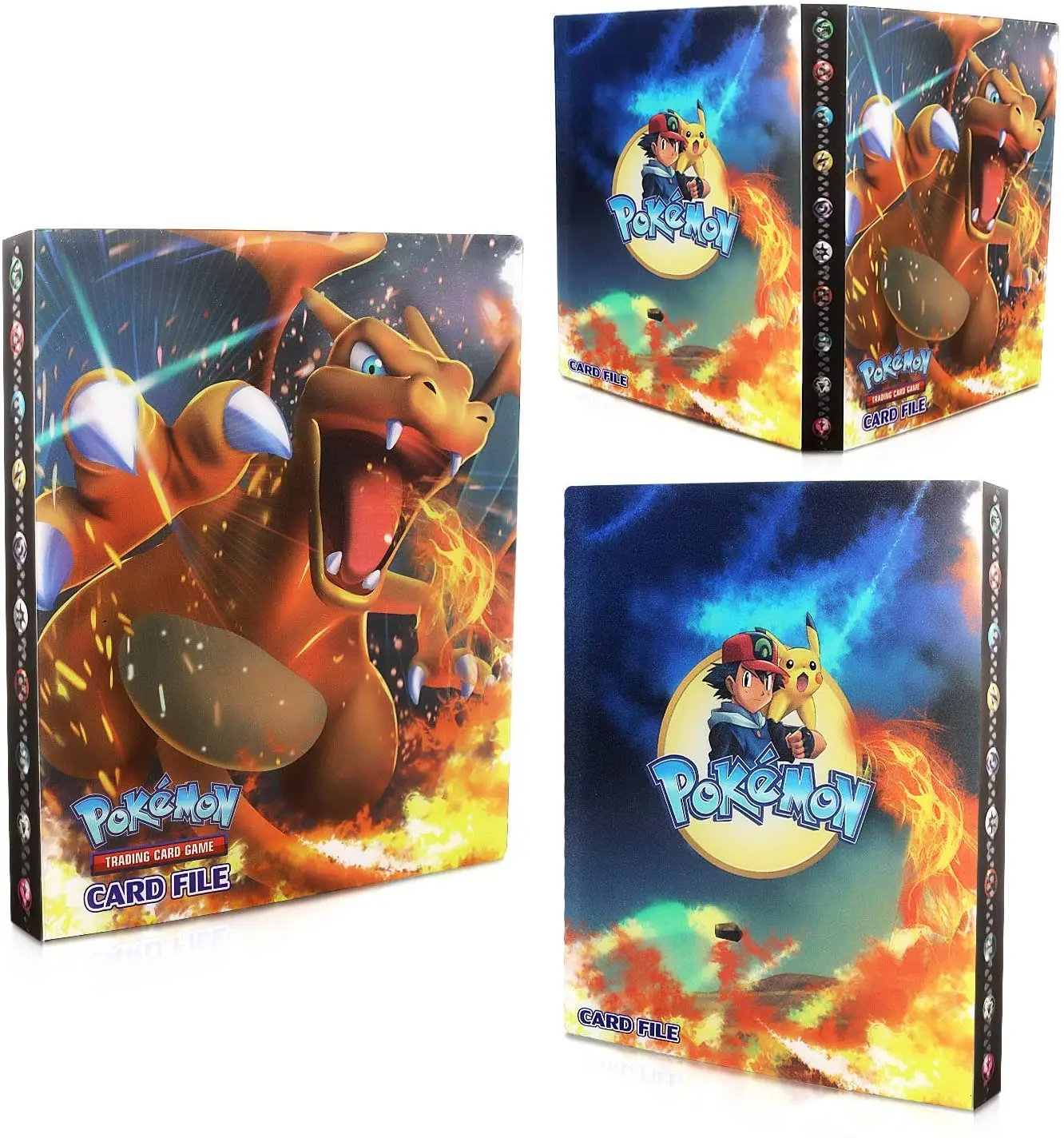 Альбом карт Pokemon классная книга 240 шт. Аниме игра торговая карта коллекционеров