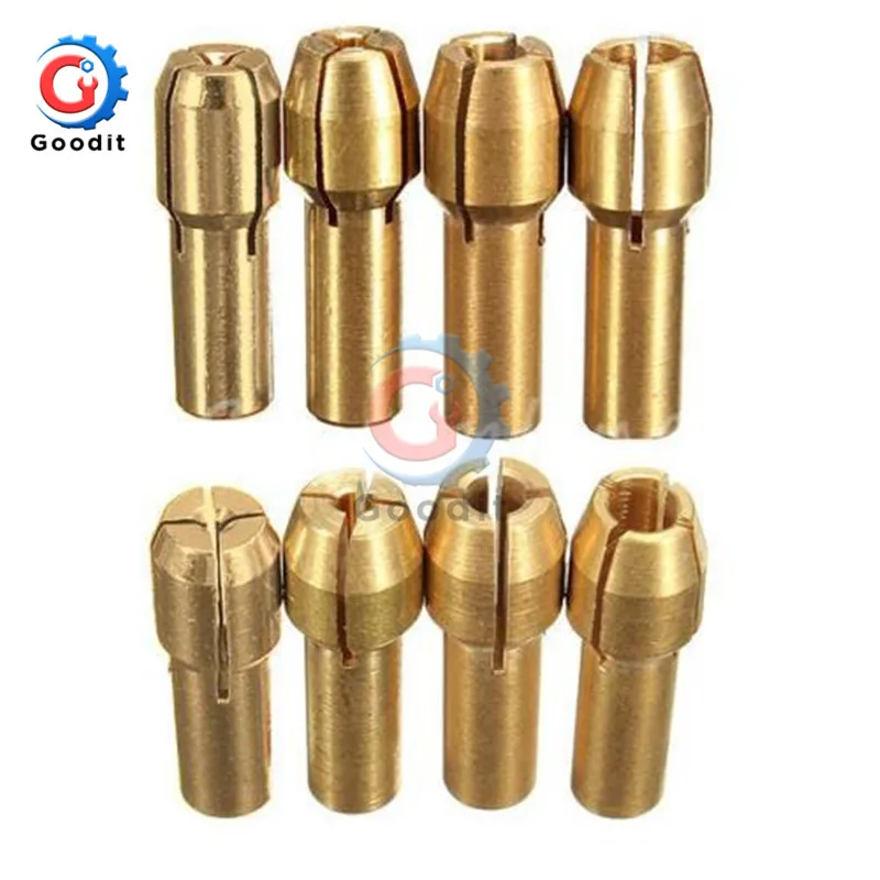 4PCS роторный многофункциональная инструментальная Цанга набор гаек для мельница