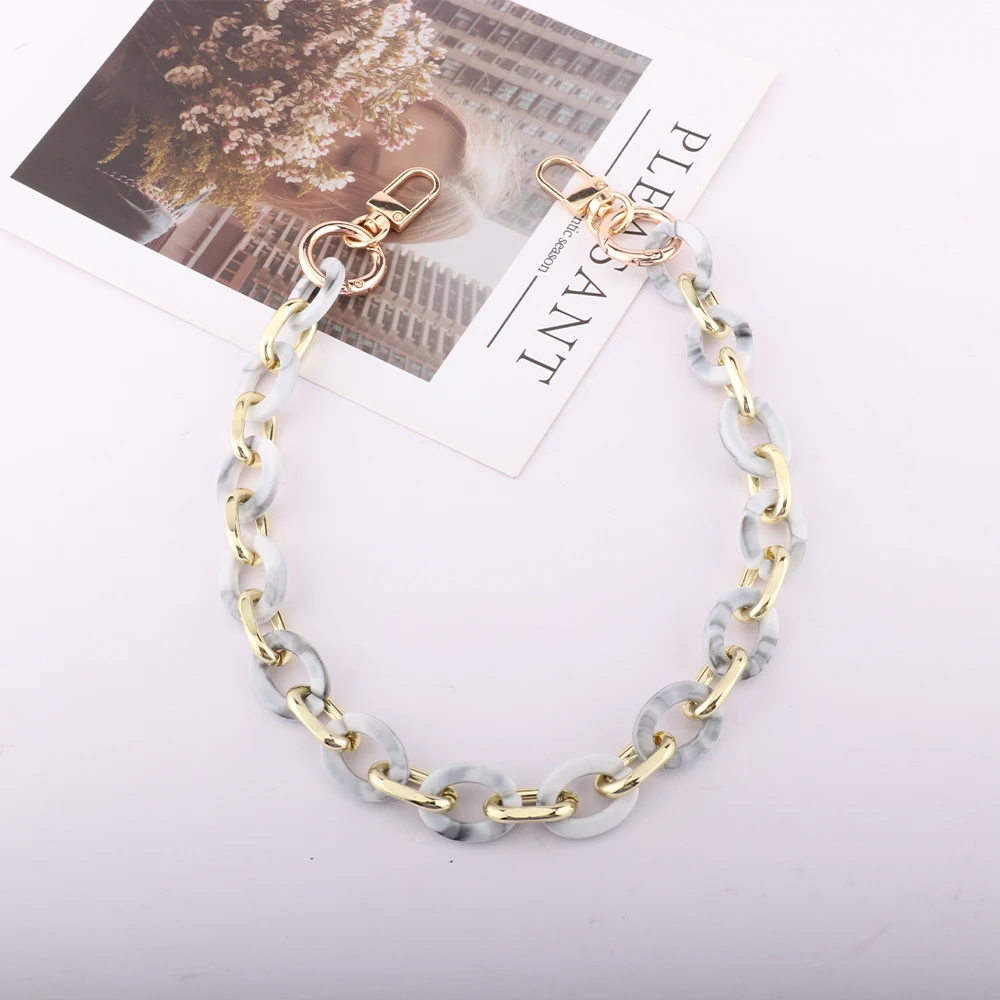 

Exquisite handmade jewelry combination accessories acrylic chain DIY homemade resin chain bag accessories chain