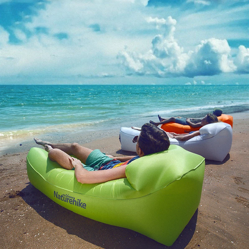 

Naturehike Outdoor Beach Inflatable Sofa Air Bed Swimming Lazy Inflatable Bed Comfort Leisure Camping Bed Lounger