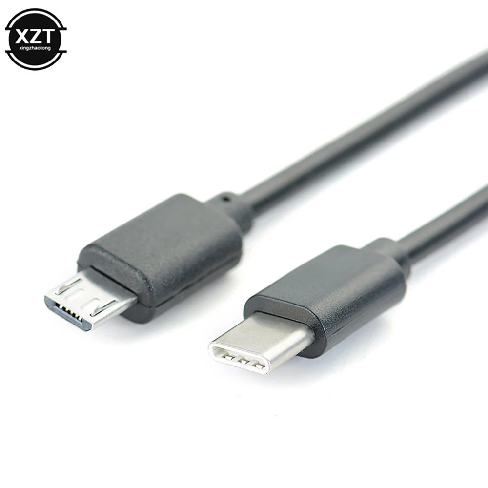 

Type C (USB-C) к Micro USB Male Sync Charge OTG, Кабель зарядного устройства, шнур, адаптер для телефона Huawei Samsung Usbc, провод
