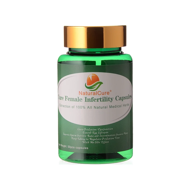 

NaturalCure Cure Female Infertility Capsules, Protect Womb Functions, Return Young Age of the Womb, Regulate Ovulation, 50pills