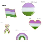 Значок ЛГБТ гордости, значок, брошь на лацкан