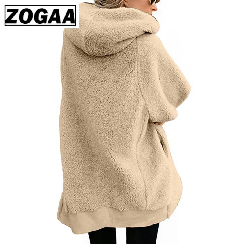 Новые женские толстовки на молнии для девушек зимняя свободная пушистая