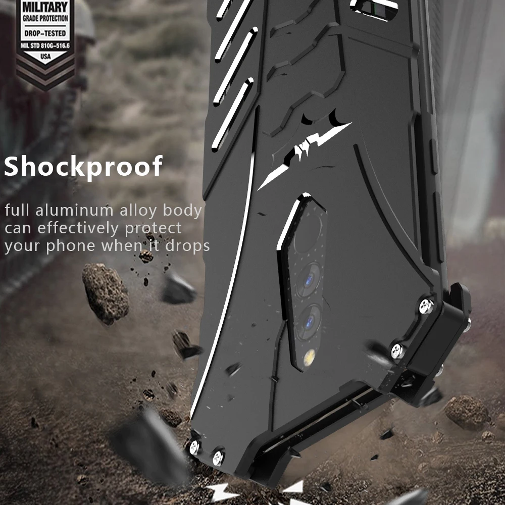 R Just для Xiaomi Black Shark Helo чехол Роскошный Жесткий металлический алюминиевый сплав