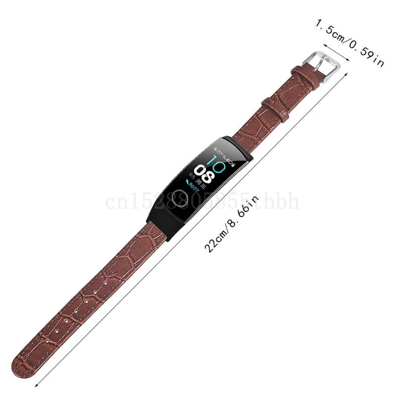 Сменные износостойкие кожаные Наручные часы ремешок для Huawei Honor Band 5/4 аксессуары