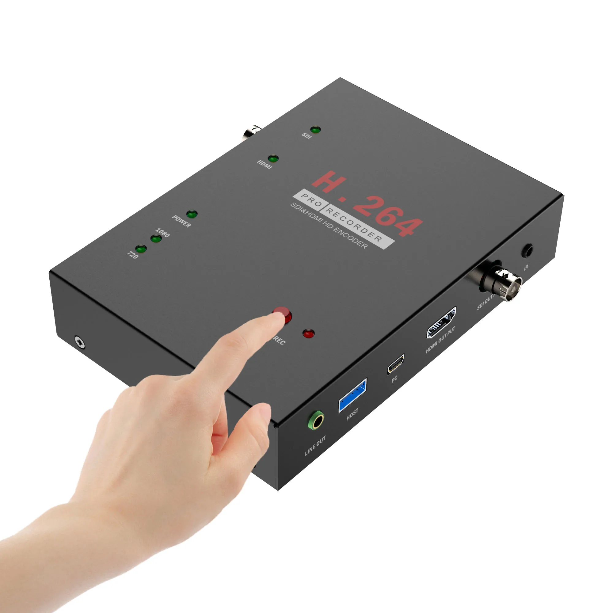 Ezcap286 SDI HDMI видеозахват H.264 PRO записывающее устройство HD кодировщик | Электроника