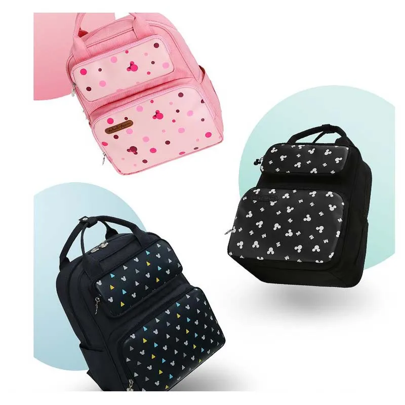 Дисней Мода мать мешок изоляции Материнство пеленки многофункциональный