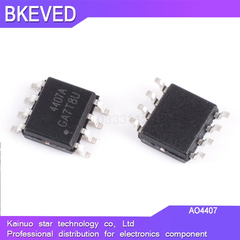 10 шт. AO4407 SOP8 AO4407A SOP AO4407AL SOP-8 Новый МОП полевой транзистор