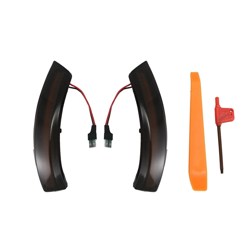 2 шт. Водонепроницаемый Автомобильный светодиодный светильник с динамическим