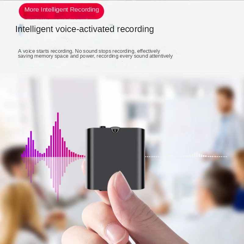 

SRUTON Professional Sound Digtal Recorder 32GB Portable Mini Voice Activated Dictaphone HD Noise Reduce Recording MP3 Player