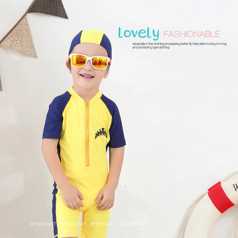 Детские купальники для маленьких мальчиков детский купальный костюм плавания и