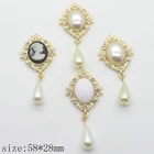 Модные Взрывные модели 5 шт. 58*28 мм Позолоченные богини красивые подвесные аксессуары DIY Праздничная вечевечерние производство ремесел