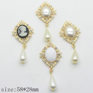 Модные Взрывные модели 5 шт. 58*28 мм Позолоченные богини красивые подвесные аксессуары DIY Праздничная вечевечерние производство ремесел