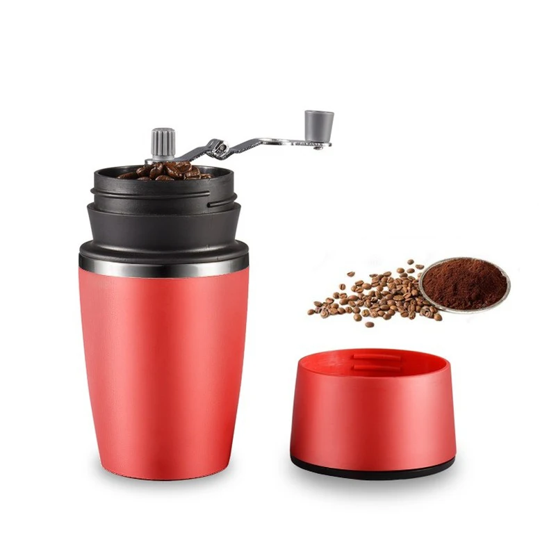 Портативная шлифовальная кофемашина ручная Нержавеющая сталь кофемолка Бытовая