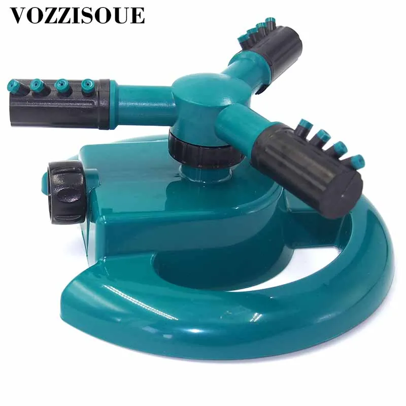 Садовый разбрызгиватель автоматический полив травы газона 360 дюйма вращающийся