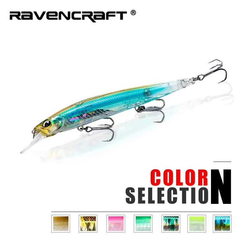 Ravencraft RcSlasher QINGTINGQIE Rtist гольян морской жесткая приманка для рыбалки оседающая на