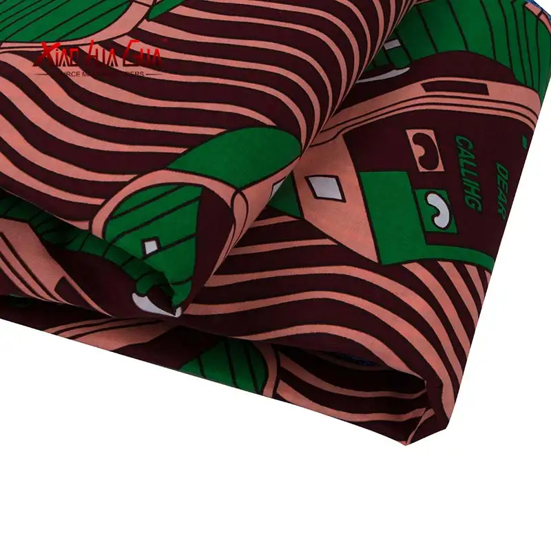 

2020 Latest High Quality 100% Cotton Fabric Popular Style African Wax Prints Fabric African Fabric new Wax Print Fabric 24FS1359