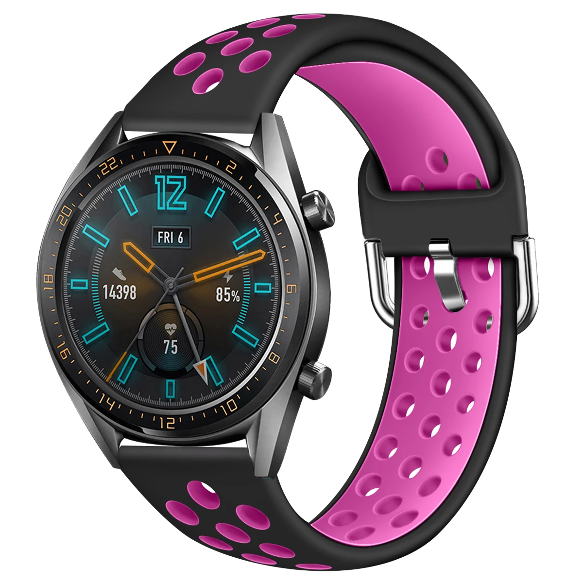 Для huawei Watch GT 2 ремешок 22 мм гибкий мягкий силиконовый Смарт-часы с заменой ремешка браслет для huawei Watch GT2