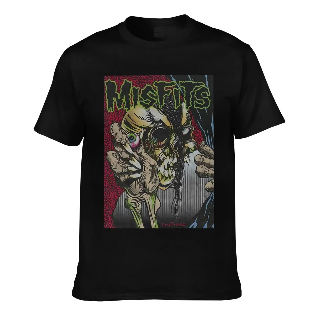 Футболка Misfits мужская оверсайз Официальный товар в стиле аниме данзиг с