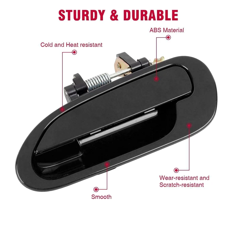 Car Rear Left Exterior Door Handle for Honda Accord 98-02 72680S84A01ZF | Автомобили и мотоциклы