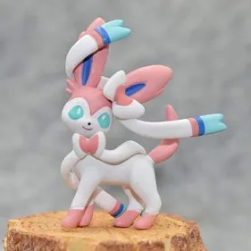 Eevee Vaporeon Jolteon flarion Espeon Umbreon Leafeon Glaceon с коробкой, фигурки, коллекция игрушек с покемонами