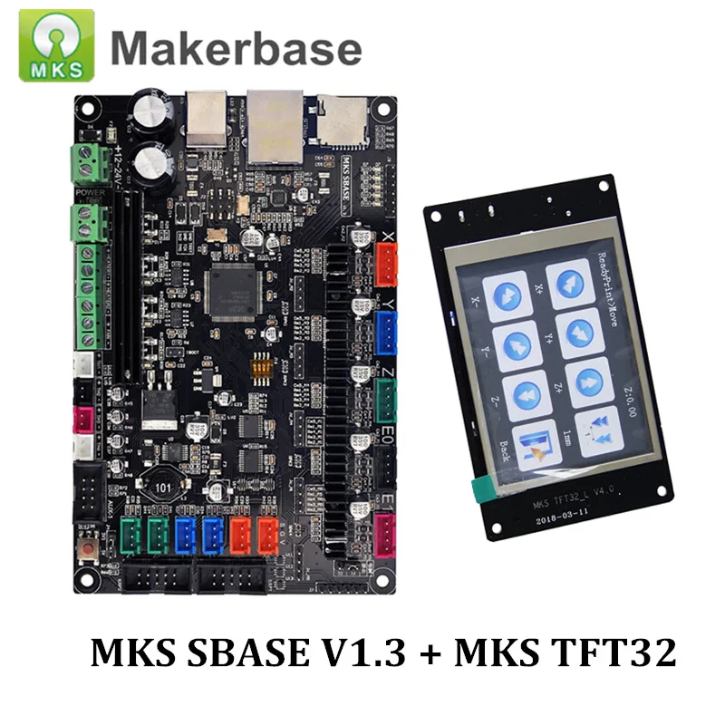 Детали для 3D принтера плата управления MKS SBASE V1.3 32 битная платформа с открытым