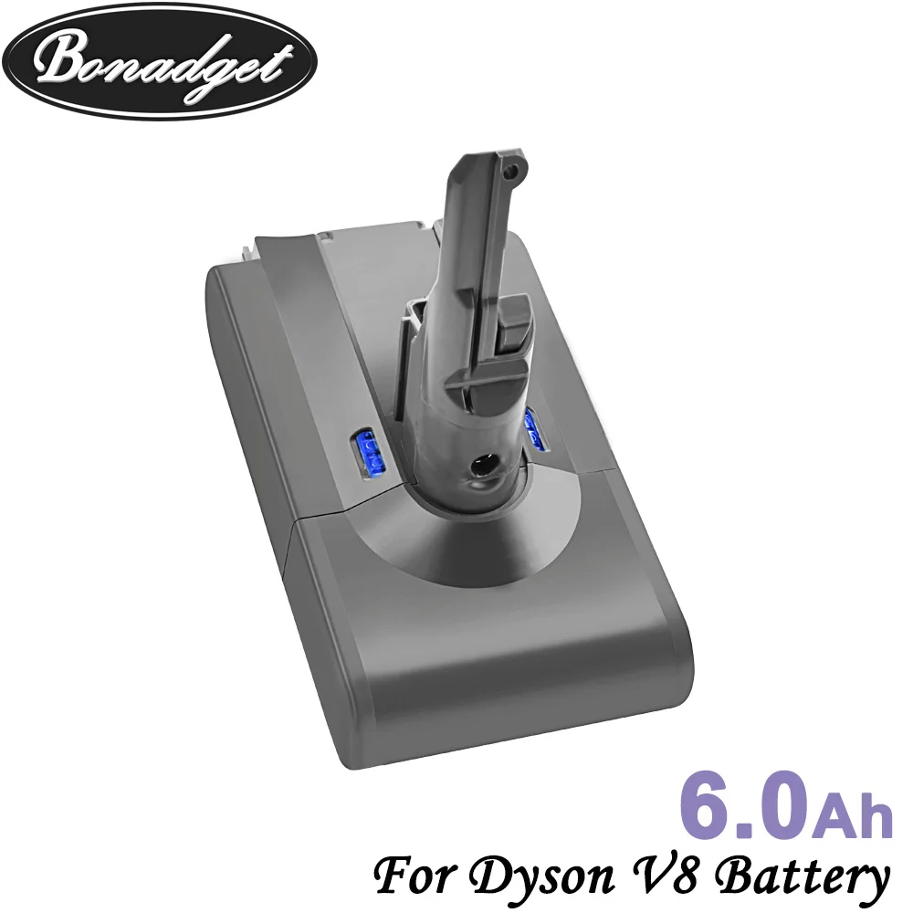 Bonadget 6000 мАч 21 6 в 18650 заряжаемый литий-ионный аккумулятор для Dyson V8 ручной пылесос