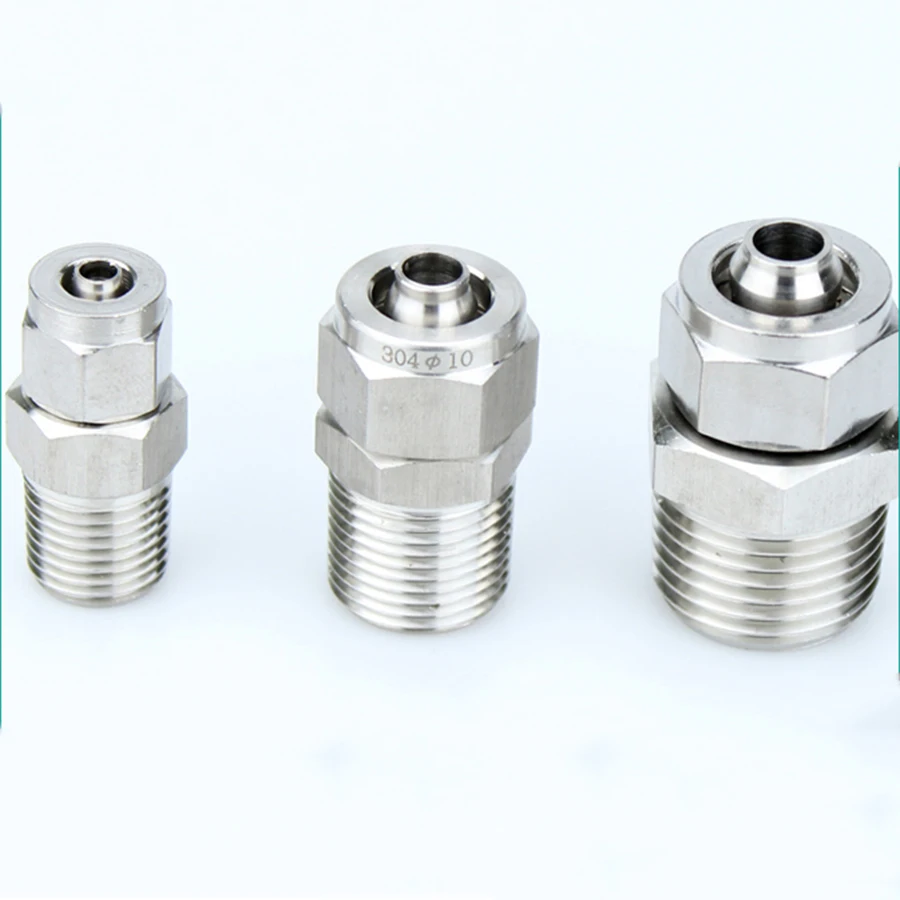 304 нержавеющая сталь быстрое соединение 1/8 &quot1/4" 3/8 &quot1/2" BSP Мужская резьба