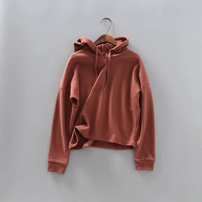 

HXJJP Women Hoodies Sweatshirts 2020 Spring Autumn Plus Size Long Sleeve Pullover Hoodie Female Casual Thin Hooded Sweatshirt