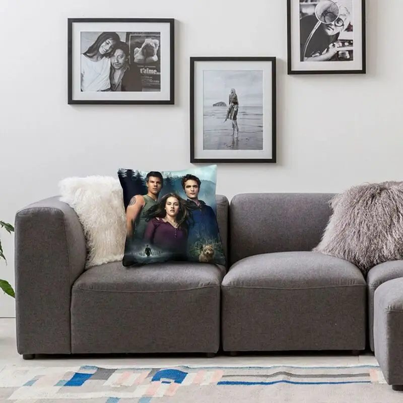 Наволочка для подушки &quotСумерки Сага&quot двухсторонняя с 3D-принтом вампира